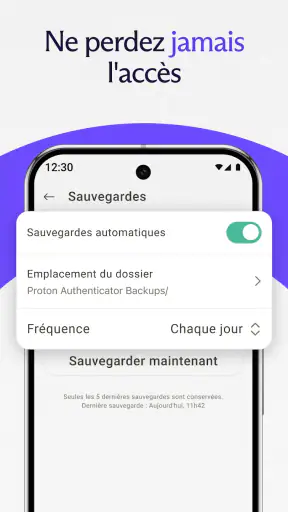 Proton Authenticator screenshot 4