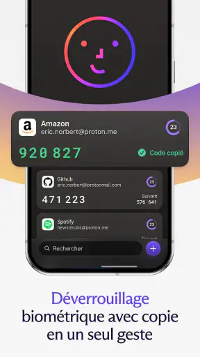 Proton Authenticator screenshot 8