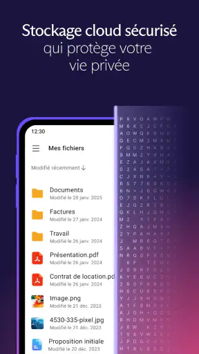 Proton Drive: Stockage cloud screenshot 1