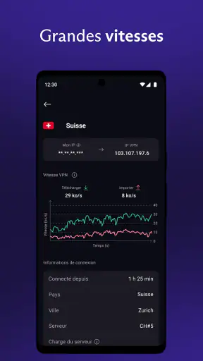 Proton VPN : Rapide et sûr screenshot