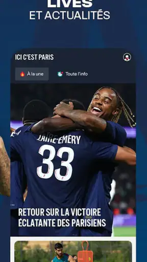 PSG Officiel screenshot 8