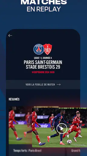 PSG Officiel screenshot 9