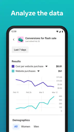 Publicités Facebook screenshot 5