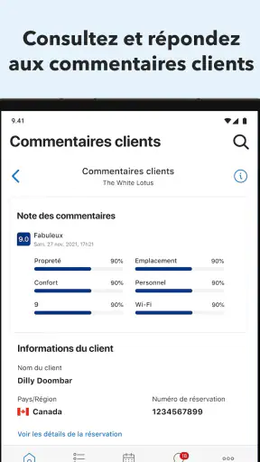 Pulse pour Booking.com screenshot 10