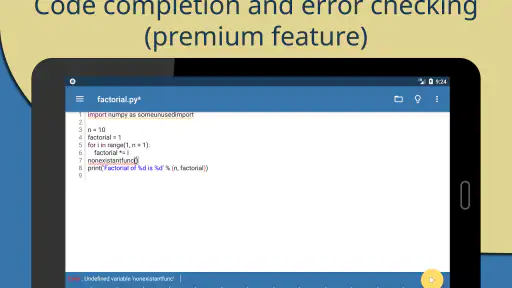 Pydroid 3 - IDE for Python 3 screenshot 12