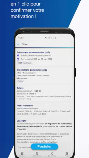 QAPA - Emploi Interim screenshot 2