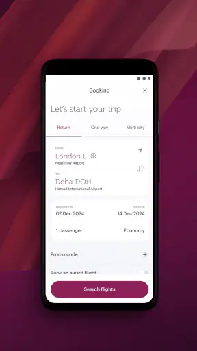 Qatar Airways screenshot 6