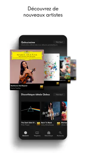 Qobuz : Musique & Editorial screenshot