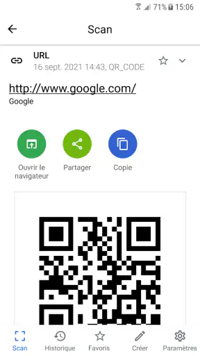 Scanner QR et code-barres screenshot 12