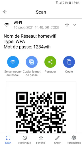 Scanner QR et code-barres screenshot 2