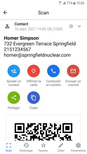 Scanner QR et code-barres screenshot 3