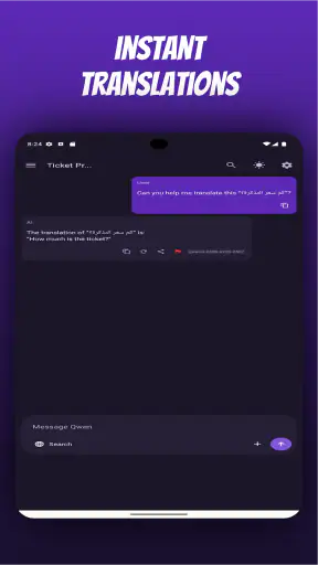 Quen AI: Chat with Qwen 3.6 screenshot 9
