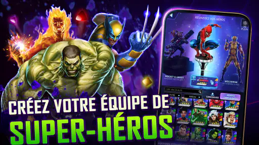 Quête Puzzle MARVEL: RPG Héros screenshot 10