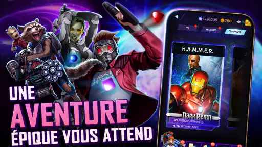 Quête Puzzle MARVEL: RPG Héros screenshot 11