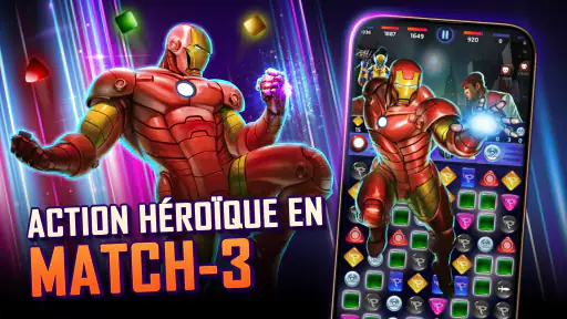 Quête Puzzle MARVEL: RPG Héros screenshot 2