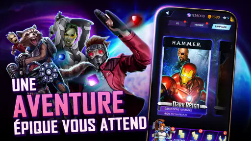 Quête Puzzle MARVEL: RPG Héros screenshot 3