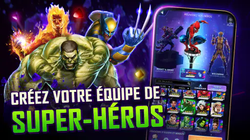 Quête Puzzle MARVEL: RPG Héros screenshot 7