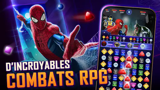 Quête Puzzle MARVEL: RPG Héros screenshot 8