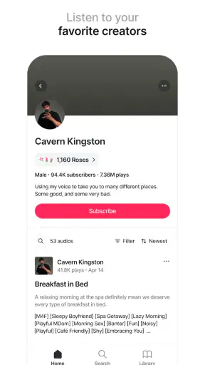 Quinn - Audio Stories screenshot 3