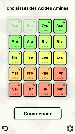Quiz Acides Aminés screenshot 2
