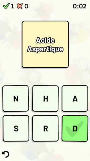 Quiz Acides Aminés screenshot 9