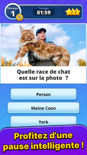 Quiz Blitz : Défi Cérébral screenshot 2