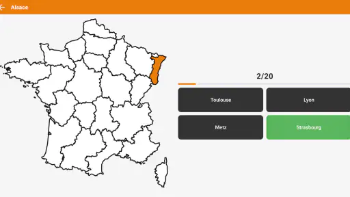 Quiz Départements et Régions screenshot 11