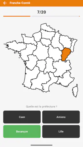 Quiz Départements et Régions screenshot 3