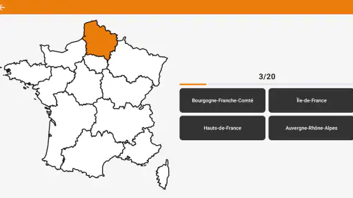 Quiz Départements et Régions screenshot 9