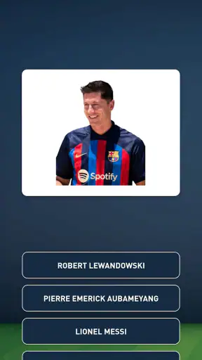 Quiz des joueurs de football screenshot 1