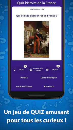 Quiz Histoire de la France screenshot 1