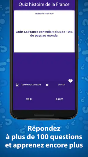 Quiz Histoire de la France screenshot 10
