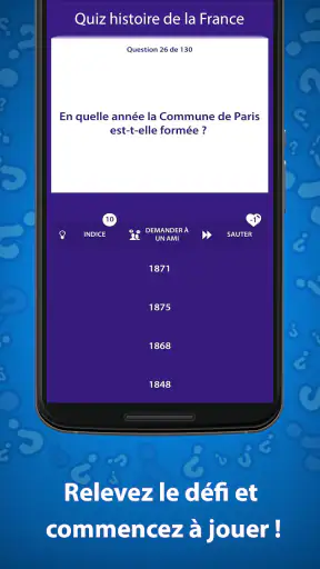 Quiz Histoire de la France screenshot 5