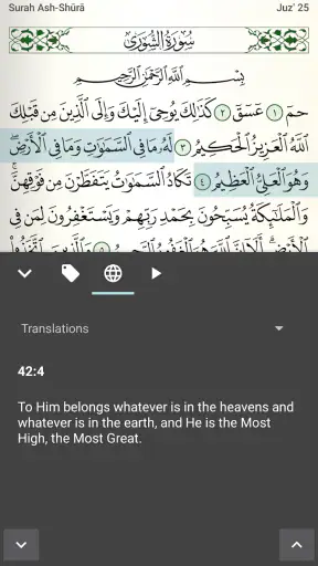 Quran for Android screenshot 6