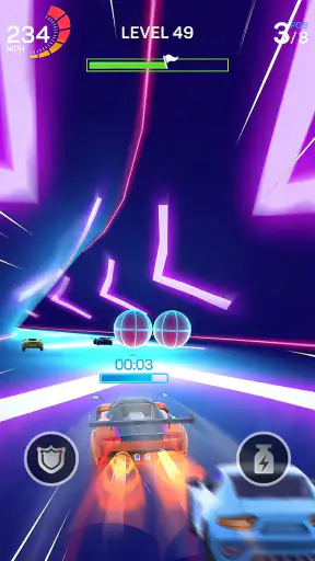 Racing Rush 3D: Jeu de Course screenshot 6