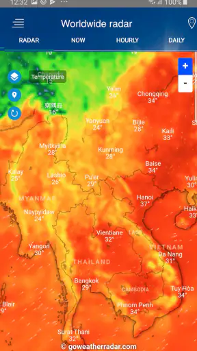 Radar météo screenshot 10