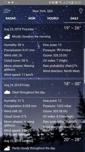 Radar météo screenshot 6