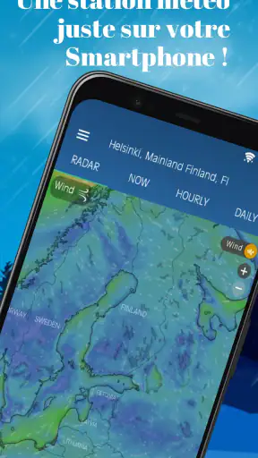 Radar Météo: Pluie & Orage screenshot 1