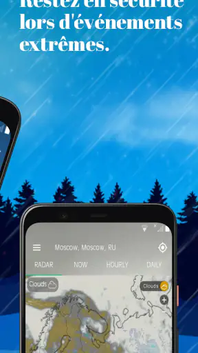 Radar Météo: Pluie & Orage screenshot 2