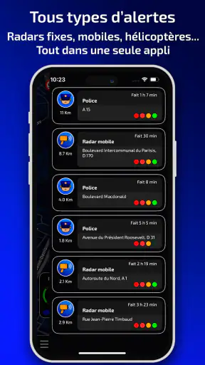 Radarbot: Détecteur de Radars screenshot 4