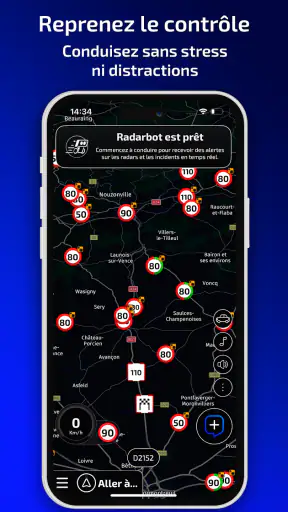 Radarbot: Détecteur de Radars screenshot 5