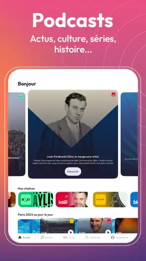 Radio France : radios, podcast screenshot 11