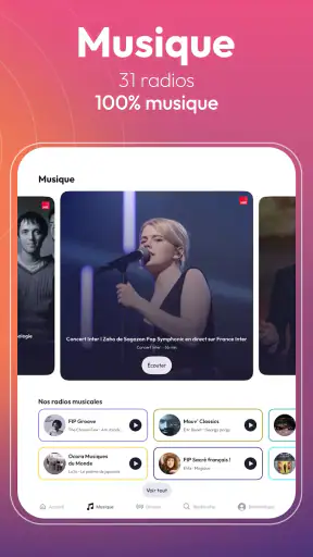 Radio France : radios, podcast screenshot 12