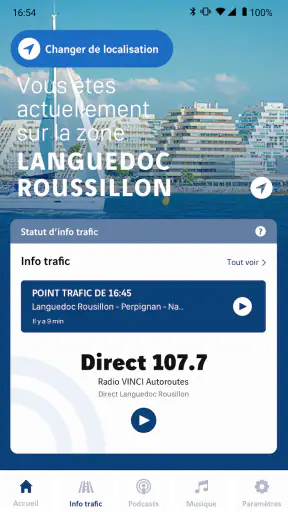 Radio VINCI Autoroutes 107.7 screenshot 1