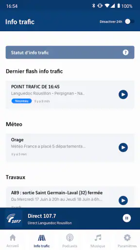 Radio VINCI Autoroutes 107.7 screenshot 3