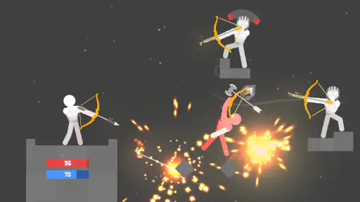 Ragdoll Archers - CrazyGames screenshot 12