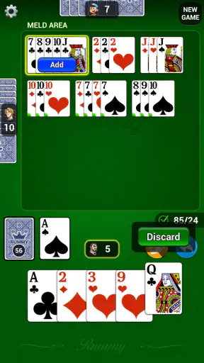 Rami: Jeu de cartes screenshot 2