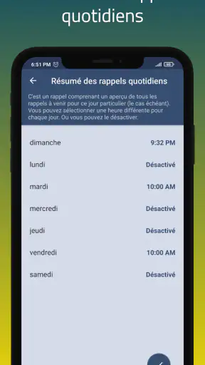 Rappel Pro screenshot 5