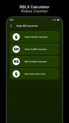 RBLX Calculator -Robox Counter screenshot 4