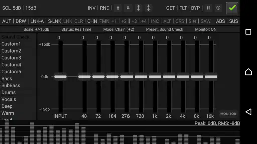 RE Equalizer FX screenshot 1